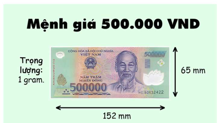 FAQ - 1kg tiền 500k là bao nhiêu tiền ? 1