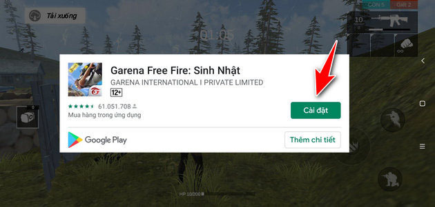 Cách chơi game Free Fire miễn phí không cần tải về 1